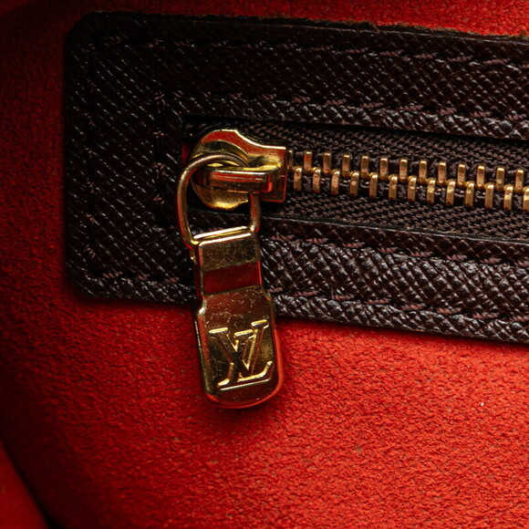 Louis Vuitton Damier Mare Tote Shoulder Bag Bucket Brown Leather - Picture 8 of 10